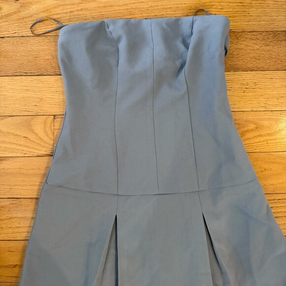 Abercrombie Strapless Pleated Skort - Frost Grey Small Petite - never worn - Picture 6 of 6